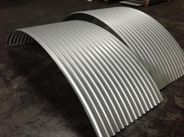 Производство арочного профнастила